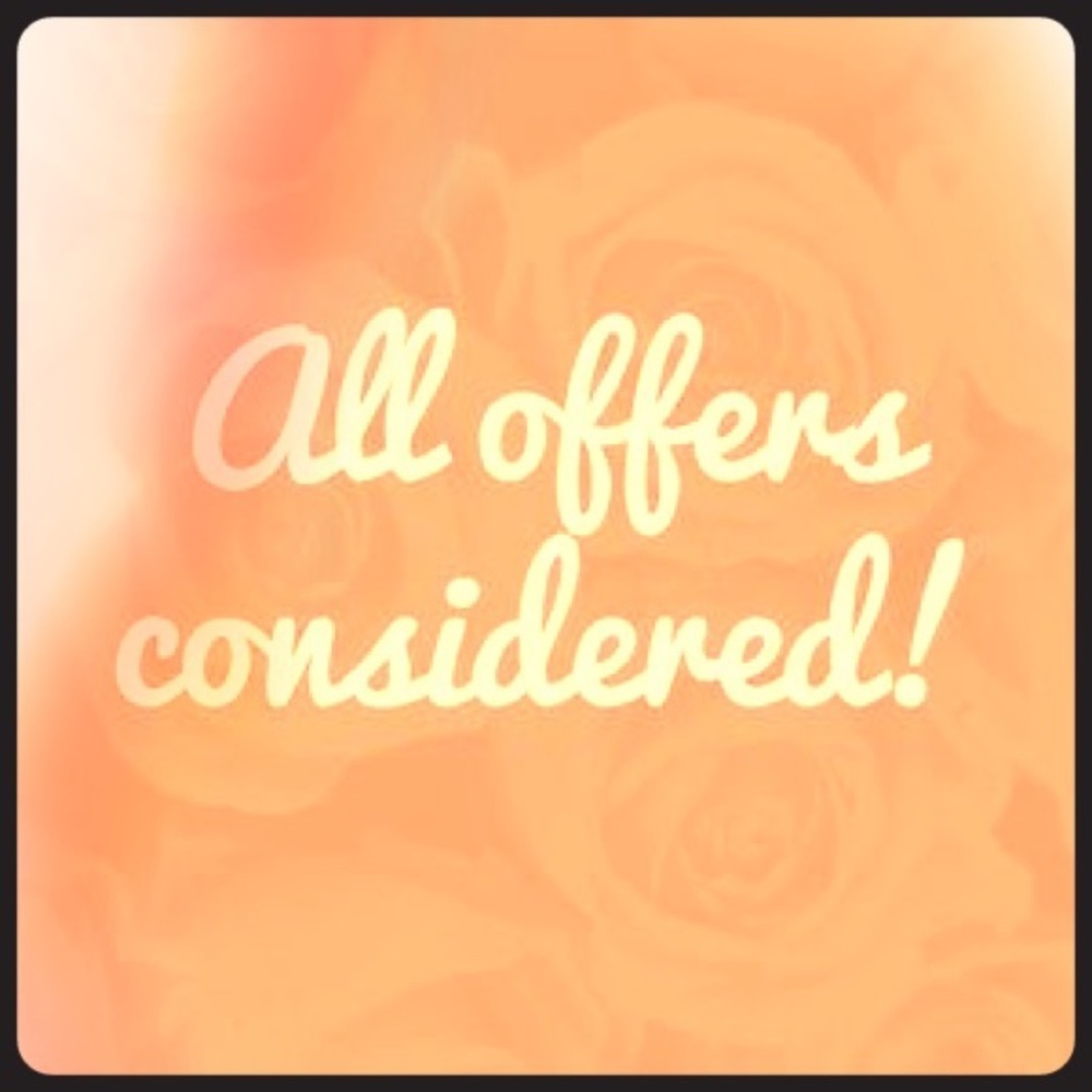 All Offers Considered!